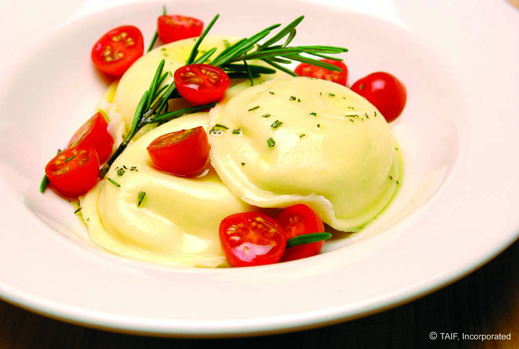 chicken ravioli Tallutos